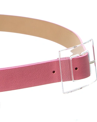 Shop B-low The Belt Chloe Mini Leather Belt In Pink