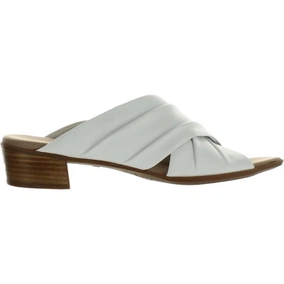 Shop Munro Womens Slip On Mule Slide Sandals In White