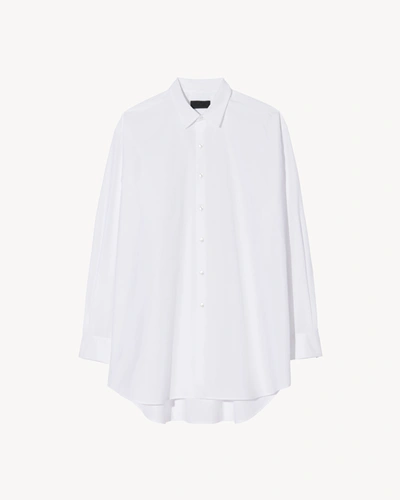 Shop Nili Lotan Rock Shirt In White