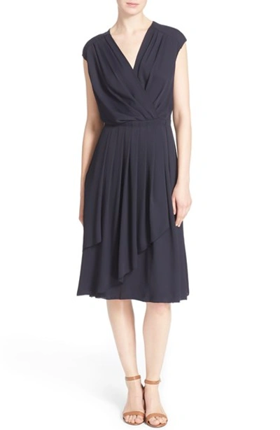 Tory Burch Cocktail Dress In Med Navy