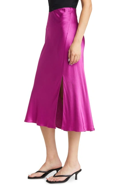 Shop Rails Maya Satin A-line Skirt In Radiance