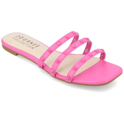 Journee Collection Collection Women's Tru Comfort Foam Camarie Sandal In Pink