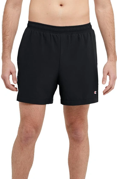 Shop Champion Mvp Support Pouch Liner 5" Shorts In Black