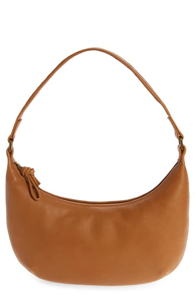 Shop Madewell The Piazza Small Slouch Shoulder Bag In Timber Beam