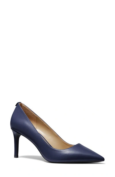 Shop Michael Michael Kors Alina Flex Pump In Navy