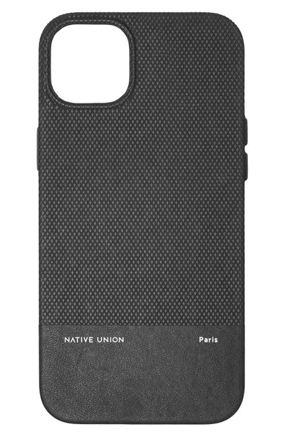 Shop Native Union Iphone 14 Pro Case In Black