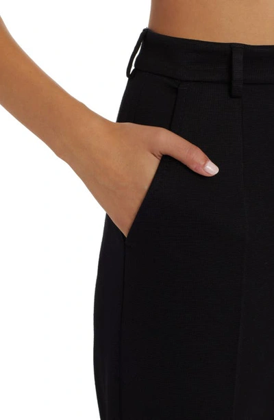 Shop Dolce & Gabbana Slim Fit Milano Knit Pants In Black