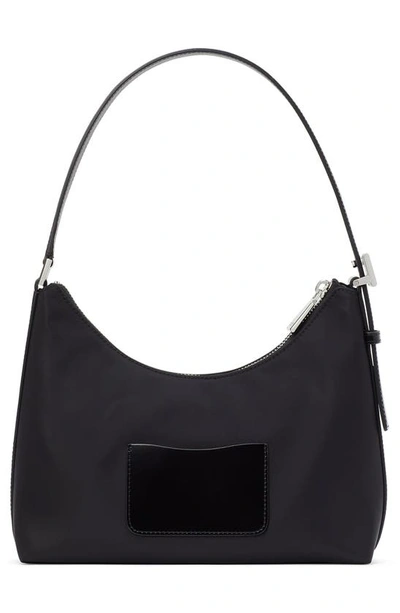 Shop Kate Spade Small Sam Icon Shoulder Bag In Black