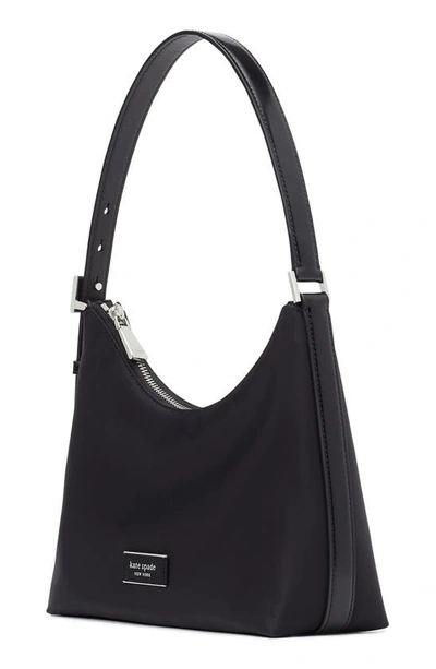 Shop Kate Spade Small Sam Icon Shoulder Bag In Black