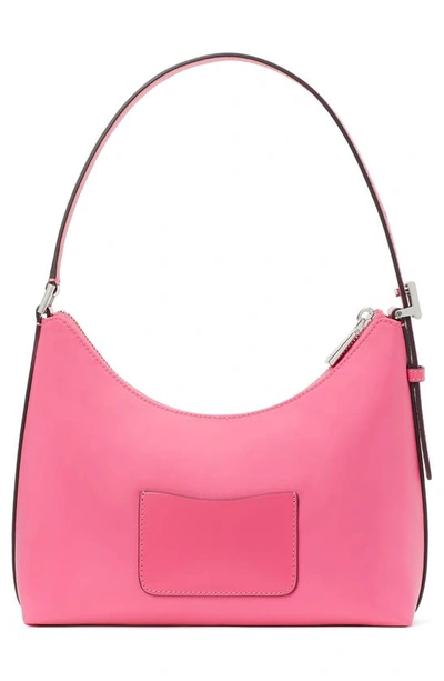 Kate Spade Sam Icon Small Recycled Nylon Shoulder Bag In Pink Cloud
