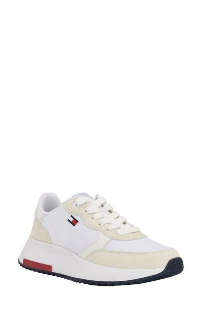 Shop Tommy Hilfiger Zidya Sneaker In White 140