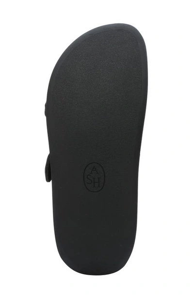 Shop Ash Vinci Wedge Sandal In Black