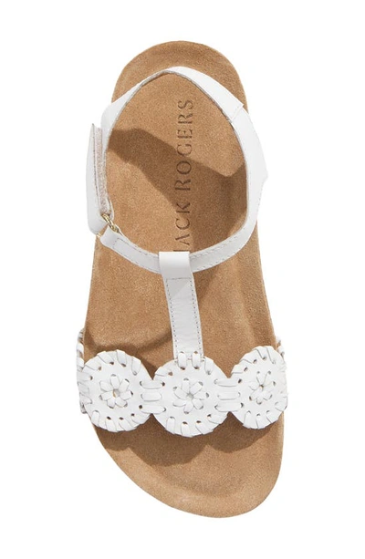 Shop Jack Rogers Kids' Lauren Sandal In White