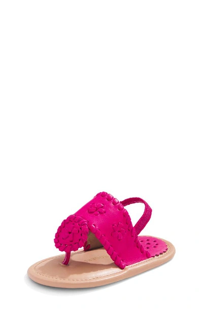 Shop Jack Rogers Baby Jacks Sandal In Fuchsia