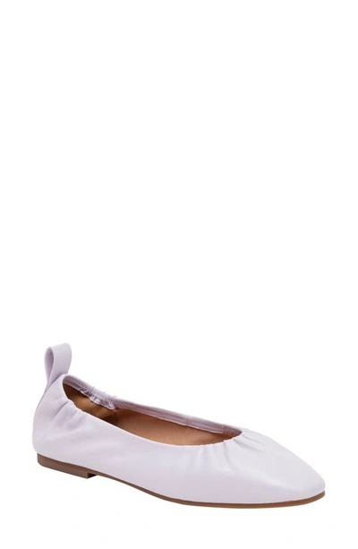 Shop Linea Paolo Newry Ballet Flat In Lavender Fog