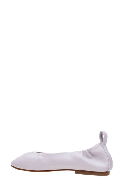 Shop Linea Paolo Newry Ballet Flat In Lavender Fog