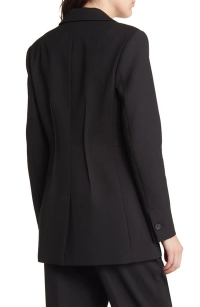 Shop Ted Baker Fritta Longline Blazer In Black