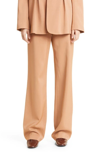 Shop A.l.c Kennedy Wide Leg Trousers In Tawny