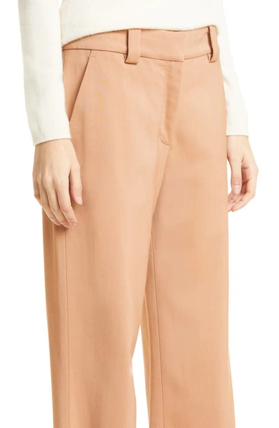 Shop A.l.c Kennedy Wide Leg Trousers In Tawny