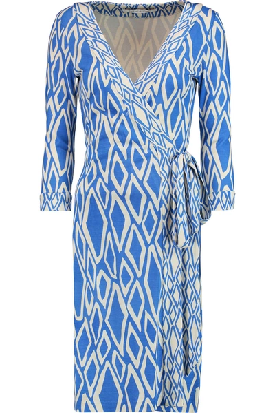 Diane Von Furstenberg Julian Printed Silk-jersey Wrap Dress