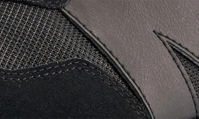 Shop New Balance 327 Sneaker In Black/ Black/ Black