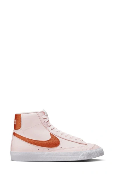 Shop Nike Blazer Mid '77 Se Sneaker In Soft Pink/ Copper/ White