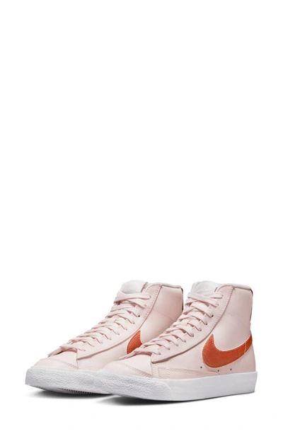 Shop Nike Blazer Mid '77 Se Sneaker In Soft Pink/ Copper/ White