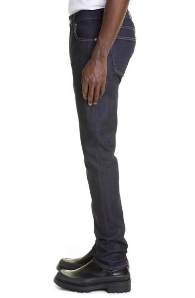 Shop Alexander Mcqueen Studded Straight Leg Jeans In Indigo