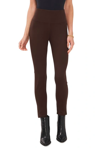 Shop Vince Camuto Ponte Pants In French Roast