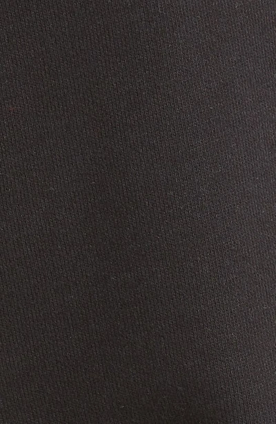 Shop Moncler Embroidered Logo Sweatpants In Black
