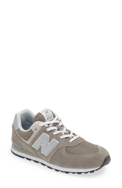 Shop New Balance Kids' 574 Core Sneaker In Grey
