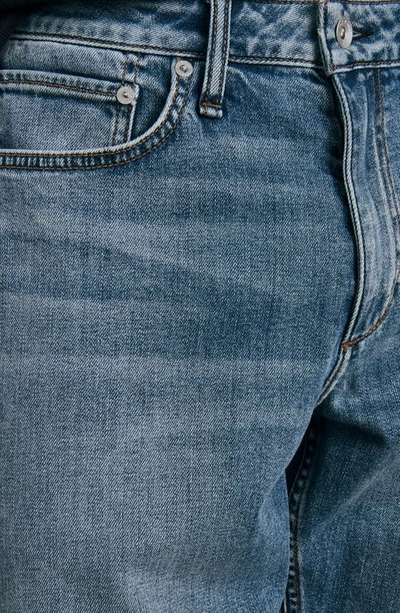 Rag & Bone Fit 3 Authentic Stretch Straight Athletic Fit Jeans In Gordon In Blue