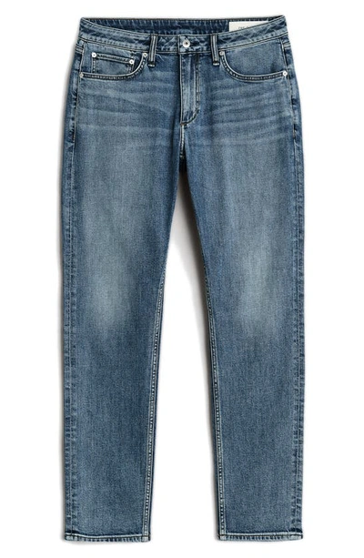 Rag & Bone Fit 3 Authentic Stretch Straight Athletic Fit Jeans In Gordon In Blue