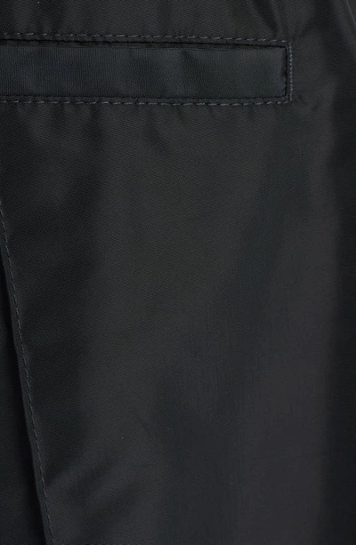 Shop Versace Nylon Joggers In Black