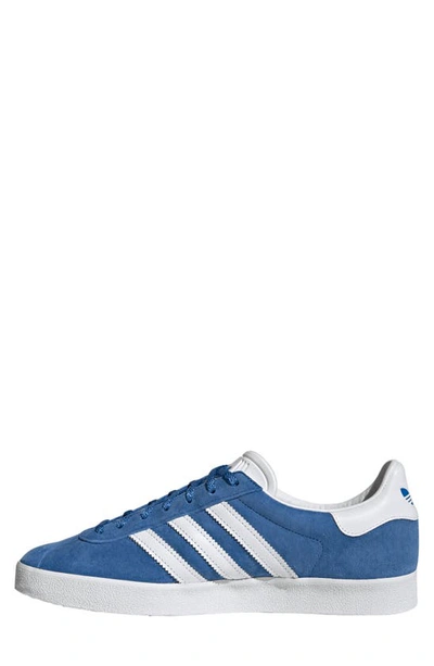 Shop Adidas Originals Gazelle 85 Sneaker In Bluebird/ White/ Gold Metallic