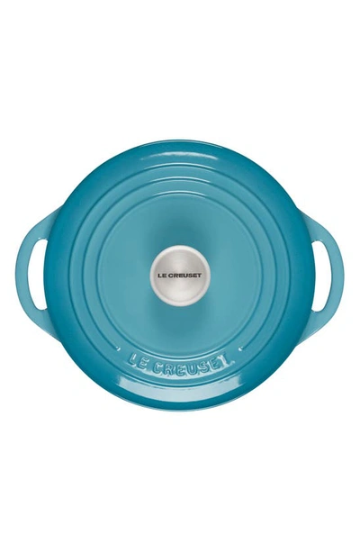 Le Creuset Signature 2.75 Quart Enamel Dutch Oven In Caribbean