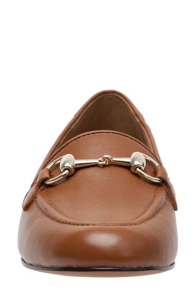 Shop Linea Paolo Maura Loafer In Cognac