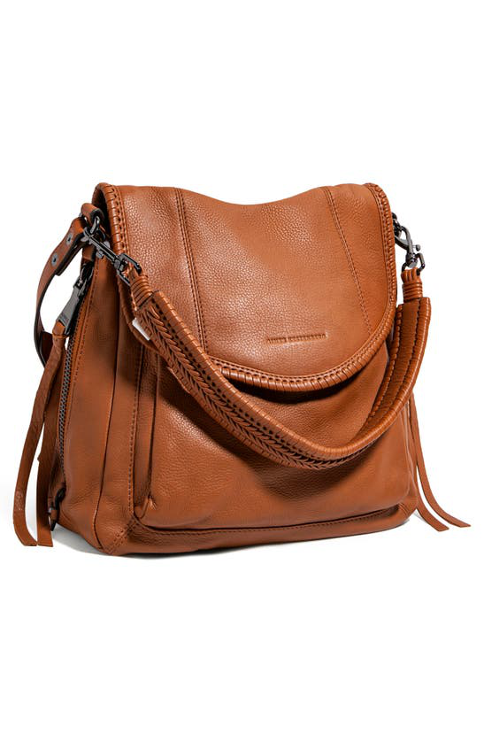 Aimee Kestenberg | Bags | Aimee Kestenberg Saddle Pebbled Leather Crossbody Bag Hand Bag Beige