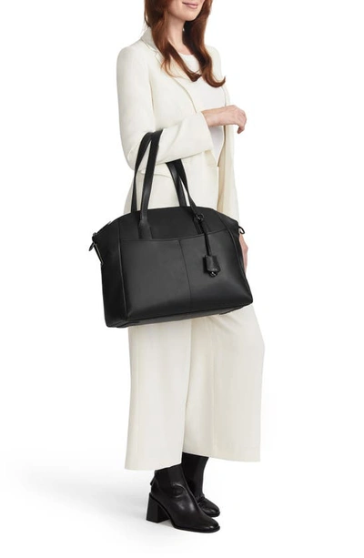 Shop Tumi Large Linz Carryall Tote Bag In Black