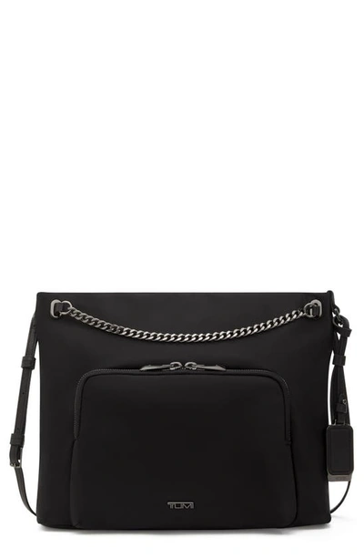 Shop Tumi Nairobi Convertible Crossbody Bag In Black/ Gunmetal