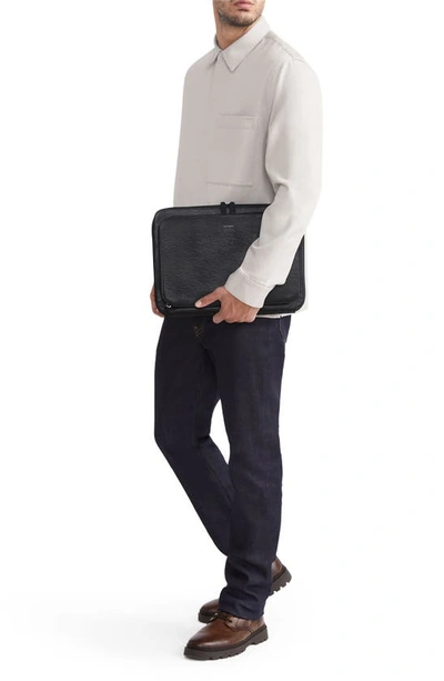 Tumi Nassau Laptop Portfolio In Black Embossed