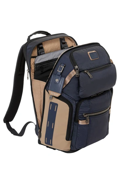 Shop Tumi Nomadic Backpack In Midnight Navy/ Khaki