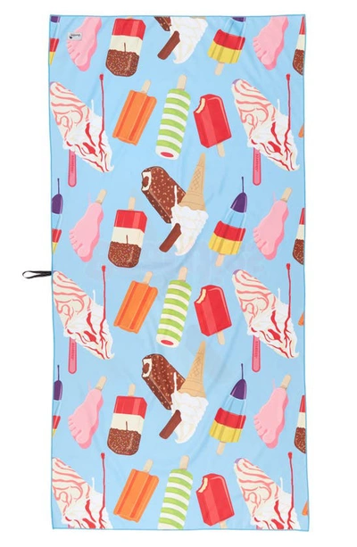 Shop Boardies Ice Cream Towel In Blue