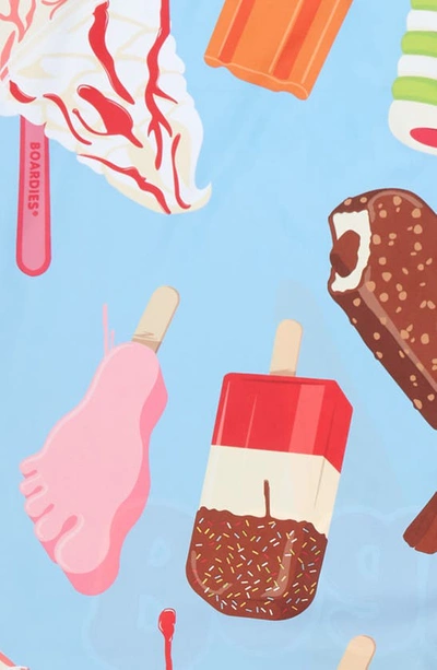 Boardies Ice Cream Towel In Blue