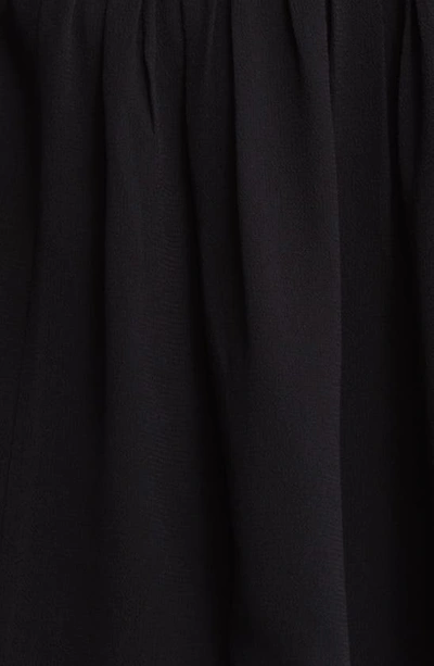 Shop Ted Baker Evalie Ruffle Sleeveless Georgette Peplum Top In Black