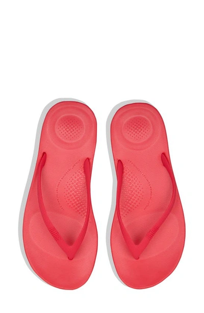 Shop Fitflop Iqushion Flip Flop In Pop Pink