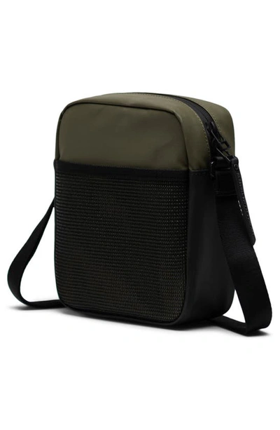 Shop Herschel Supply Co Heritage Recycled Polyester Crossbody Bag In Ivy Green