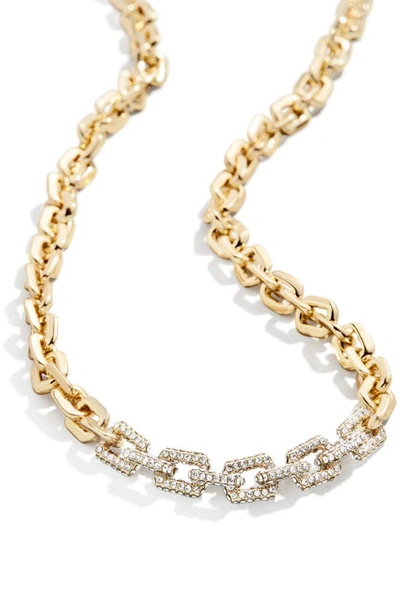 Shop Baublebar Lucy Chain Necklace In Gold