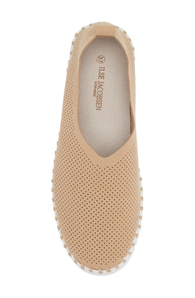 Shop Ilse Jacobsen Tulip Slip-on Sneaker In Latte