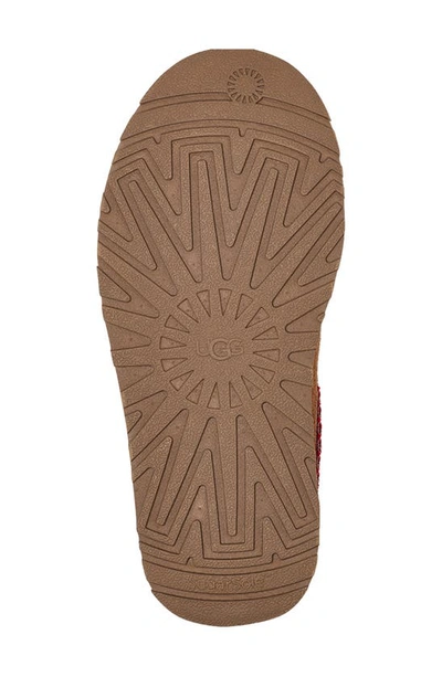 Ugg Kids K Tazz Slippers In Chestnut